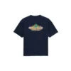 Tricou cu guler rotund din bumbac „Navy” de la Bonjour Balenciaga 594579THV608065