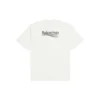 Tricou cu guler rotund și broderie pentru Political Campaign, croială largă „Alb” 641655TKVJ19084