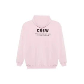 Tricou cu guler rotund și imprimeu cu litere, roz 578135TIV751900