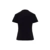 Tricou cu guler rotund și imprimeu cu logo, negru 612964TIVD51000