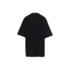 Tricou cu guler rotund și imprimeu, negru 620941TIVD51000