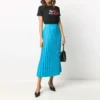 Tricou cu guler rotund și imprimeu, negru 620941TIVD51000