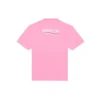 Tricou cu guler rotund și logo de Political Campaign, roz/roșu 641655TJVF75713