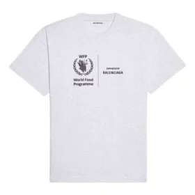 Tricou cu guler rotund și logo SS21, gri 612965THV841167 Tricou cu guler rotund și logo SS21, gri 612965THV841167