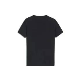 Tricou cu guler rotund, mâneci scurte, logo cu gradient curcubeu, negru 570814TEV531000 Tricou cu guler rotund, mâneci scurte, logo cu gradient curcubeu, negru 570814TEV531000