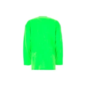 Tricou cu guler rotund pentru bărbați SS21 cu imprimeu, verde 641667TJVI34162