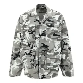Tricou cu imprimeu camuflaj „Grey” 681008TLL721262
