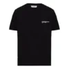 Tricou cu imprimeu, guler rotund și mânecă scurtă, negru 612965TKV861070
