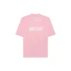 Tricou cu imprimeu, guler rotund și mâneci scurte, roz 641532TJVG85630