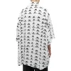 Tricou cu logo BB supradimensionat „White Black” 725382TNL889040