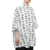 Tricou cu logo BB supradimensionat „White Black” 725382TNL889040