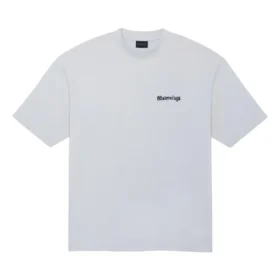 Tricou cu logo BB „White” 612966TOVO99081
