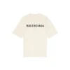 Tricou cu logo, croială medie „Beige” 612966TMVF49069