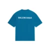 Tricou cu logo, croială medie „Blue” 612966TLVB99567