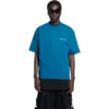 Tricou cu logo, croială medie „Blue” 612966TLVB99567