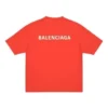 Tricou cu logo, croială medie „Bright Red” 612966TMVF43168