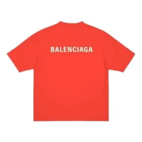 Tricou cu logo, croială medie „Bright Red” 612966TMVF43168