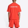 Tricou cu logo, croială medie „Bright Red” 612966TMVF43168