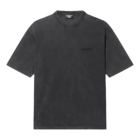 Tricou cu logo, croială medie, „Gri” 612966TLVB91146