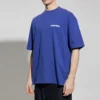 Tricou cu logo, croială medie „Indigo” 612966TLVB34388