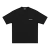 Tricou cu logo, croială medie „Negru” 612966TMVF41070