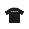 Tricou cu logo, croială medie „Negru” 612966TMVF41070