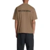 Tricou cu logo, croială medie „Tan” 612966TMVF47761