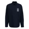 Tricou cu logo și cod de bare „Navy” 662982TKM028065