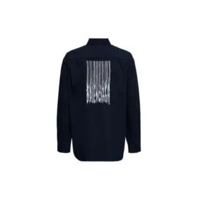 Tricou cu logo și cod de bare „Navy” 662982TKM028065