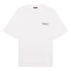 Tricou cu logo imprimat, logo mic, pentru bărbați, alb, 620969TIV529040