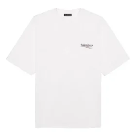 Tricou cu logo imprimat, logo mic, pentru bărbați, alb, 620969TIV529040 Tricou cu logo imprimat, logo mic, pentru bărbați, alb, 620969TIV529040