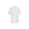 Tricou cu logo pe toată suprafața „Alb Negru” 534332TBL969040