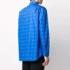 Tricou cu logo pe toată suprafața „Albastru-Alb” 534333TBL967560
