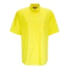 Tricou cu logo pe toată suprafața „Galben Alb” 534332TBL967201