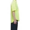 Tricou cu logo pe toată suprafața „Galben neon” 534332TILX67110