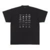Tricou cu logo-uri din colecția de arhivă, oversized „Negru” 712398TNVQ71070