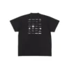 Tricou cu logo-uri din colecția de arhivă, oversized „Negru” 712398TNVQ71070