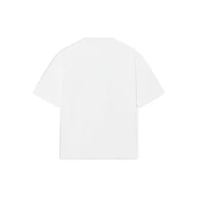 Tricou cu logo Varsity, croială medie „Alb” 612966TLV891375
