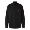 Tricou cu mânecă lungă Uniform, croială largă, „Negru” 623750TIM391000