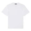 Tricou cu mânecă scurtă Balenciaga pentru bărbați, cu față zâmbitoare, alb 651795TKV769140