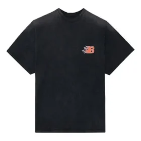 Tricou cu mânecă scurtă Balenciaga SS21 Flame Retro pentru bărbați, negru, 656978TKV701076 Tricou cu mânecă scurtă Balenciaga SS21 Flame Retro pentru bărbați, negru, 656978TKV701076