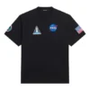 Tricou cu mânecă scurtă Balenciaga x NASA Crossover Space Retro „Negru” 651795TKVD71070