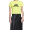 Tricou cu mânecă scurtă BB, imprimat, galben 583224TFV657072
