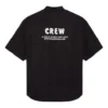 Tricou cu mânecă scurtă Crew „Negru” 622251TIM391000