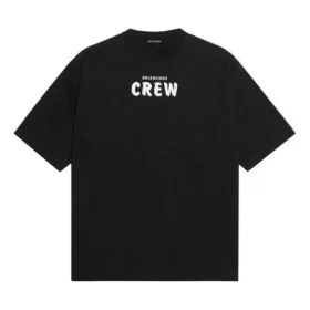 Tricou cu mânecă scurtă, croi larg, imprimeu pe gât, negru 620941TIV741070 Tricou cu mânecă scurtă, croi larg, imprimeu pe gât, negru 620941TIV741070