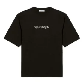 Tricou cu mânecă scurtă, croială slim, cu simbol, negru 612964TIV501070 Tricou cu mânecă scurtă, croială slim, cu simbol, negru 612964TIV501070