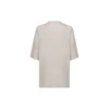 Tricou cu mânecă scurtă, cu logo brodat „Alphabet”, gri-alb 641532TJVA99054