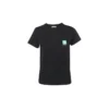 Tricou cu mânecă scurtă din bumbac ecologic, negru 578133THV631000