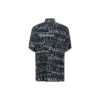Tricou cu mânecă scurtă și imprimeu cu logo tipografic mixt „Negru-Gri” 556854TELF21269