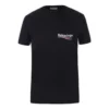 Tricou cu mânecă scurtă și imprimeu cu logo-ul Alphabet, negru 612964TIV521070